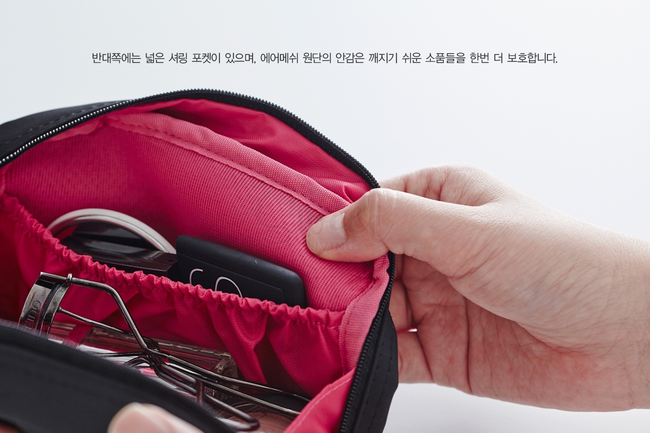 【韩国】 Ithinkso 简约便携小号化妆包 旅行随身 ins网红洗漱收纳包 / Makeup Bag -  - 10@ - Sweet Living