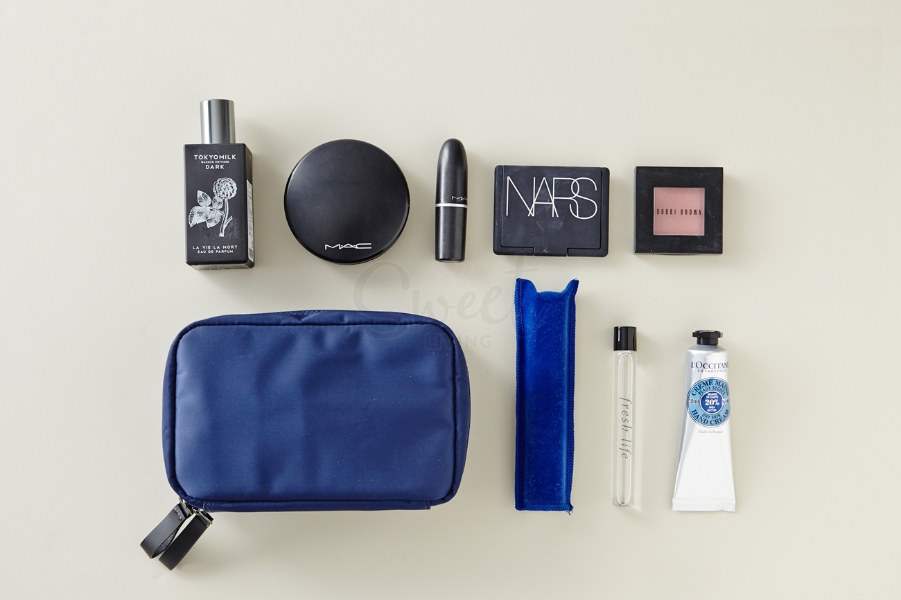 【韩国】 Ithinkso 简约便携小号化妆包 旅行随身 ins网红洗漱收纳包 / Makeup Bag -  - 13@ - Sweet Living