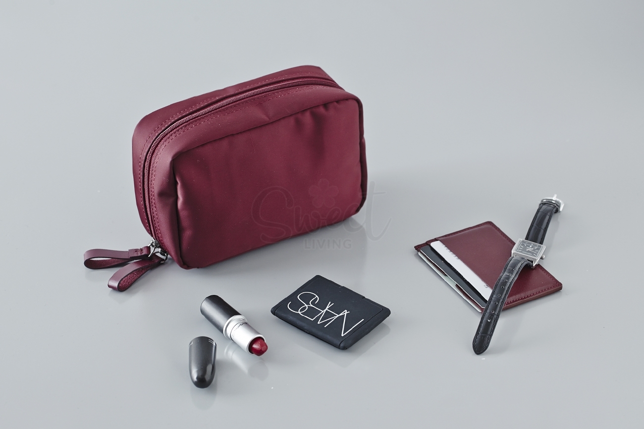 【韩国】 Ithinkso 简约便携小号化妆包 旅行随身 ins网红洗漱收纳包 / Makeup Bag -  - 17@ - Sweet Living