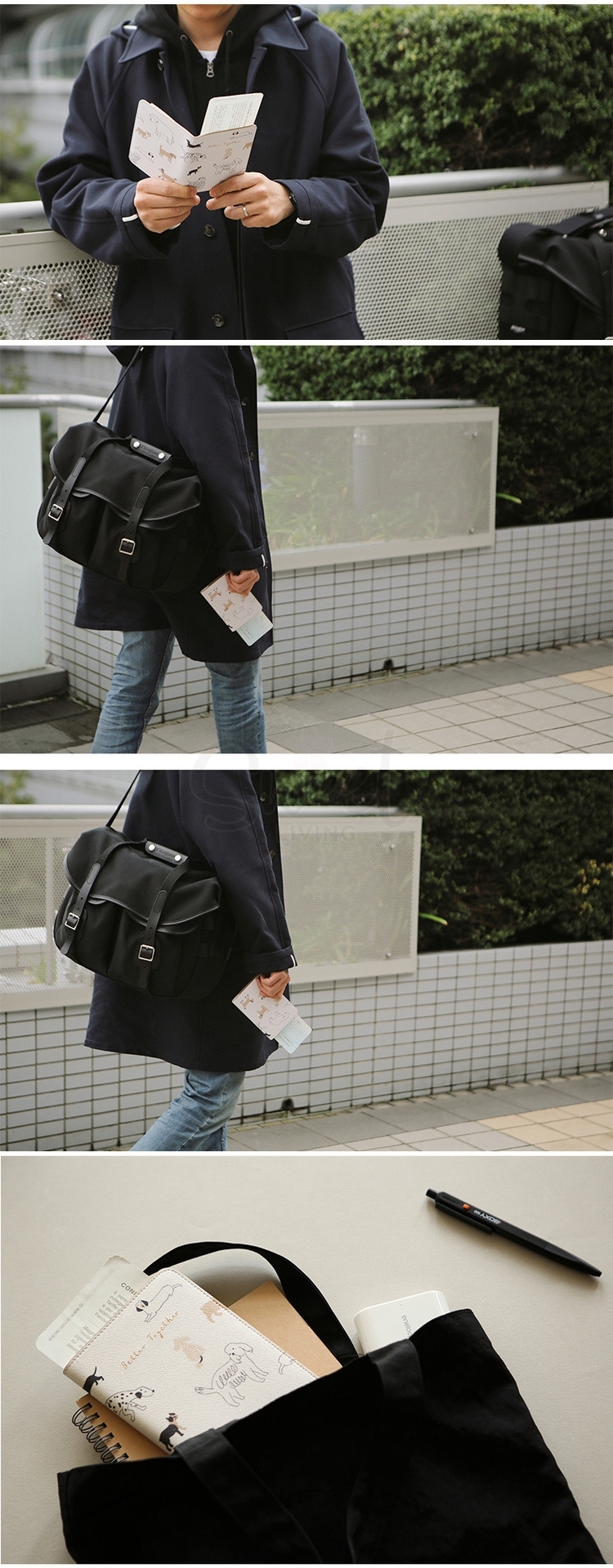 【韩国】Dailylike 时尚短款旅行护照夹 证件包/ Passport Pouch -  - 3@ - Sweet Living