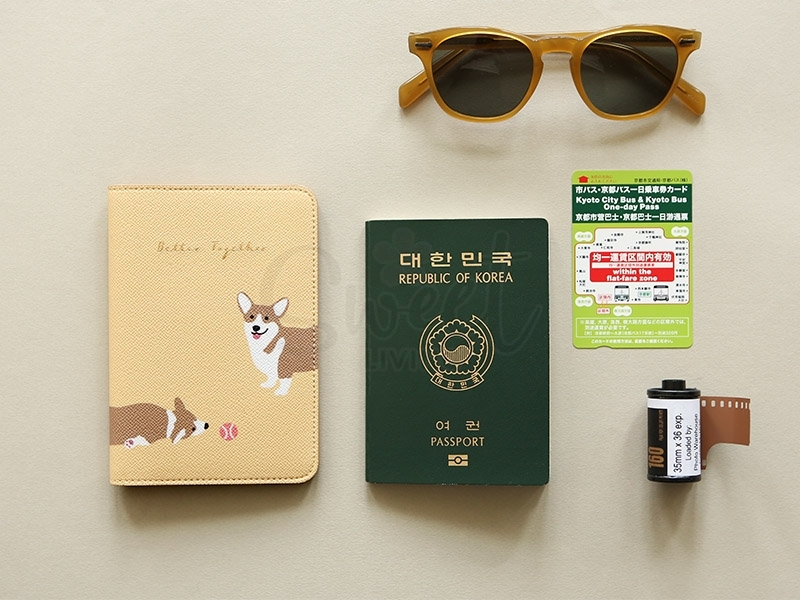 【韩国】Dailylike 时尚短款旅行护照夹 证件包/ Passport Pouch -  - 11@ - Sweet Living