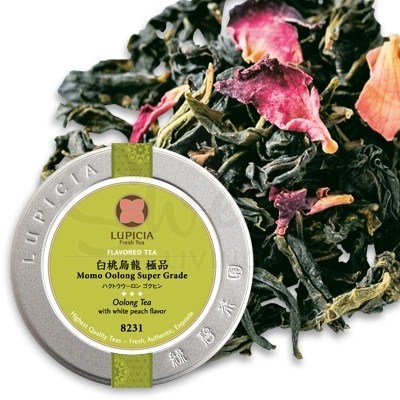【日本】LUPICIA 极品白桃乌龙茶 袋装/铁盒装 50g -  - 1@ - Sweet Living