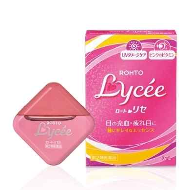 【日本】ROHTO 乐敦 LYCEE 小红花抗疲劳去红血丝眼药水 裸眼用 8ml/ Eye Drop - Sweet Living