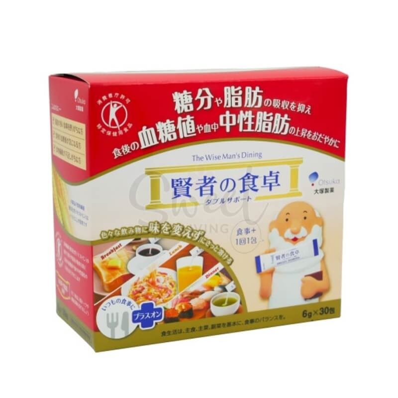 【日本】 大塚賢者の食卓  贤者的食卓 瘦身酵素 抑制糖分脂肪降血糖 30包/ The Wist Man's Dining Enzyme Inhibits The Absorption Of Sugar And Fat 6g*30 packs -  - 1@ - Sweet Living