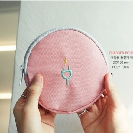 【韩国】 2NUL 时尚旅行便携旅行充电器耳机线数码收纳包 cable pouch Charger Pouch -  - 3    - Sweet Living