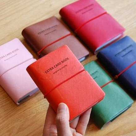 【韩国】PLEPIC EXTRA CARD BOOK 糖果色便携卡包 卡夹 可放30张卡/ Card Wallet - Sweet Living