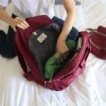 【韩国】  BY. FULLDESIGN  旅行大容量 双肩包 短途行李包 出差登机 背包 情侣书包 / Backpack -  - 5    - Sweet Living