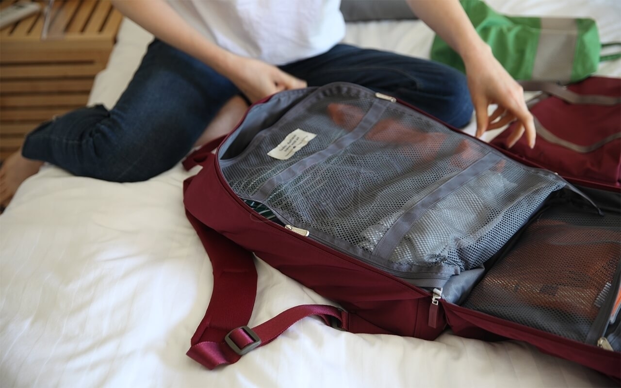 【韩国】  BY. FULLDESIGN  旅行大容量 双肩包 短途行李包 出差登机 背包 情侣书包 / Backpack -  - 10@ - Sweet Living