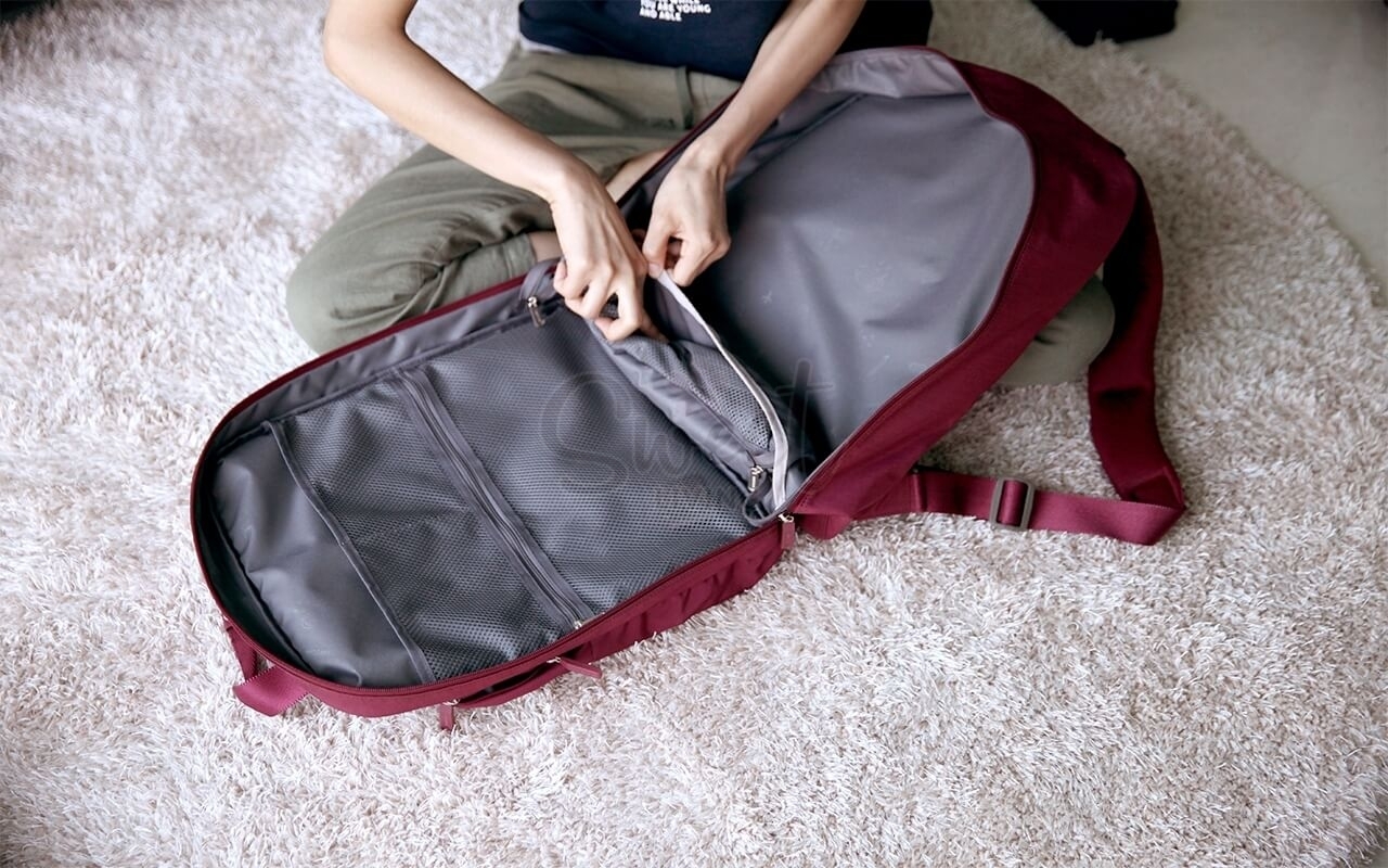 【韩国】  BY. FULLDESIGN  旅行大容量 双肩包 短途行李包 出差登机 背包 情侣书包 / Backpack -  - 13@ - Sweet Living