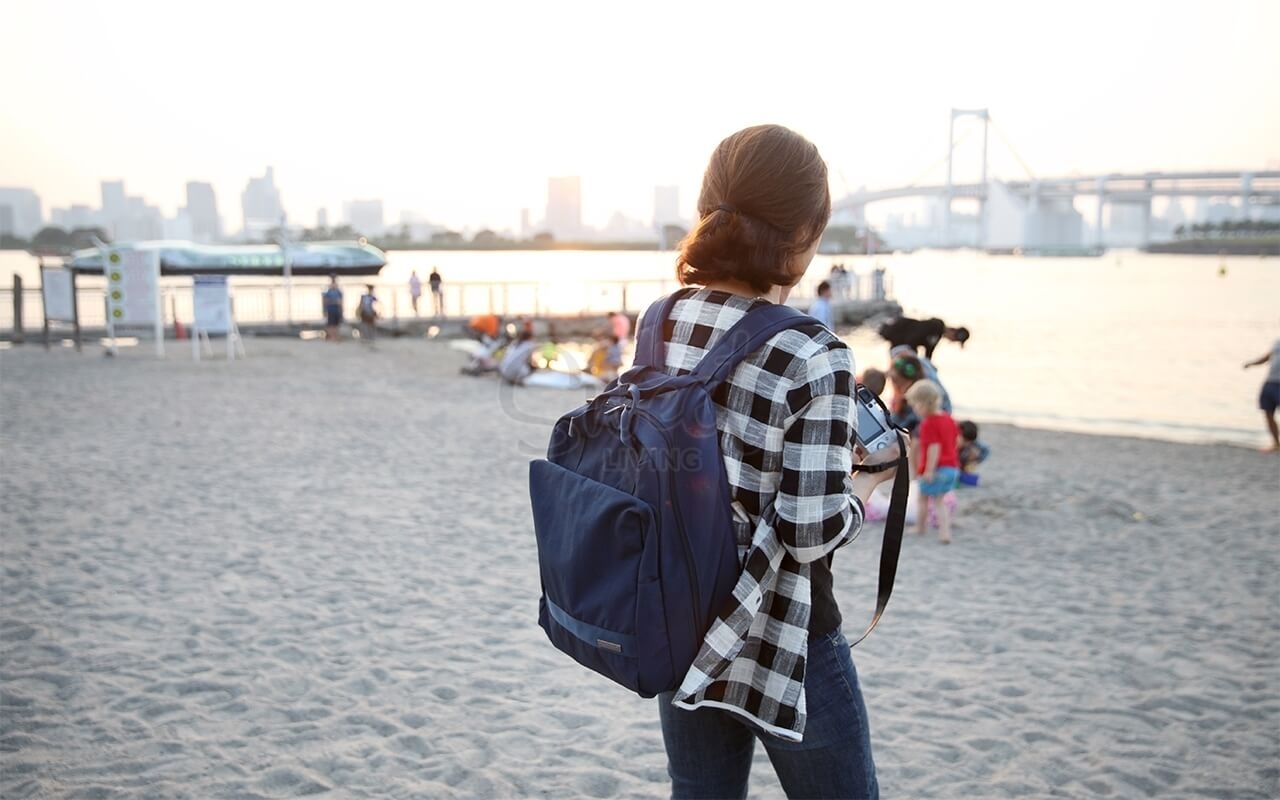 【韩国】  BY. FULLDESIGN  旅行大容量 双肩包 短途行李包 出差登机 背包 情侣书包 / Backpack -  - 17@ - Sweet Living