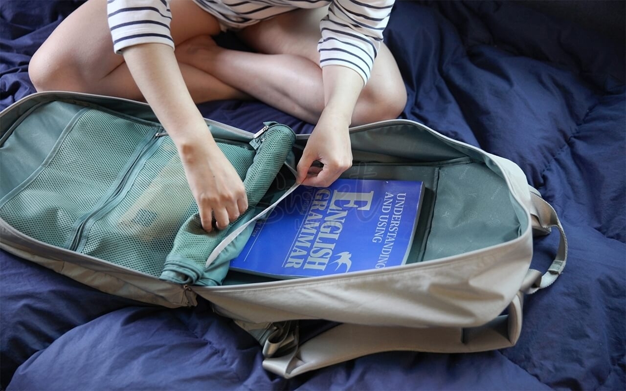 【韩国】  BY. FULLDESIGN  旅行大容量 双肩包 短途行李包 出差登机 背包 情侣书包 / Backpack -  - 28@ - Sweet Living