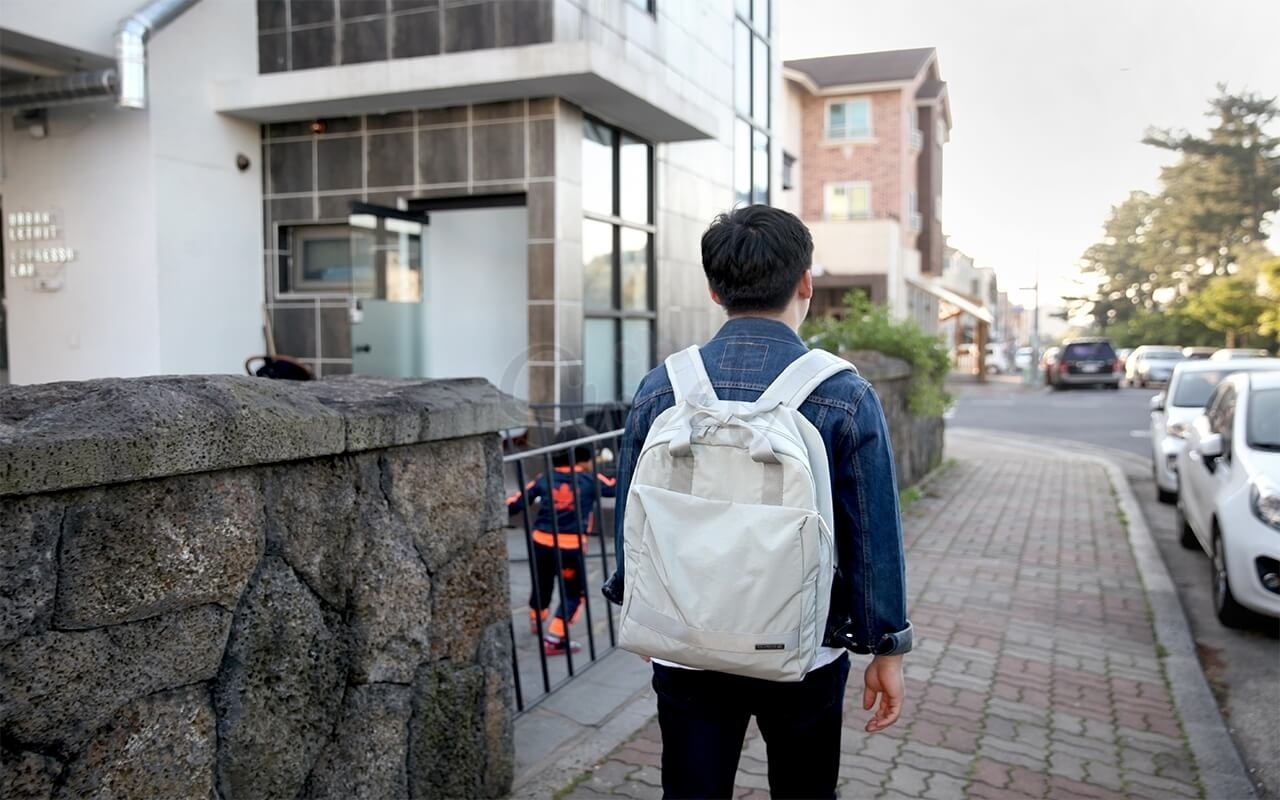 【韩国】  BY. FULLDESIGN  旅行大容量 双肩包 短途行李包 出差登机 背包 情侣书包 / Backpack -  - 26@ - Sweet Living