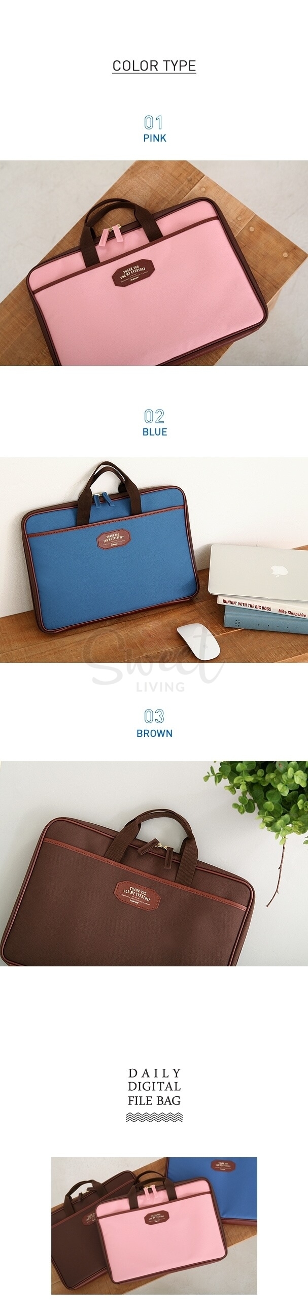 【韩国】Iconic 时尚个性可爱 笔记本电脑包 13寸 Laptop Case 【清仓】 -  - @ - Sweet Living