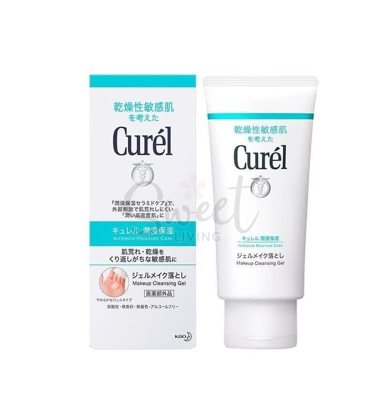 【日本】Kao Curel 花王 珂润 润浸保湿卸妆啫喱 敏感肌温和清洁 /Curel Makeup Remover Gel (130ml) -  - 13@ - Sweet Living