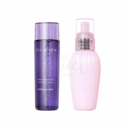 【日本】黛珂 Decorte 紫苏水/牛油果乳液 保湿闭口肌肤维稳化妆水 乳液 日本本土版/ COSME DECORTE Vita Drave Herbal Lotion/ Prim Latte Herbal Milk (150ml) - Sweet Living