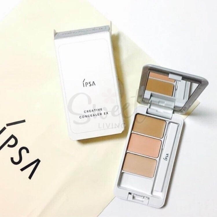 【日本】茵芙莎三色遮瑕膏 遮瑕盘 / IPSA Conceler Palette -  - 1@ - Sweet Living