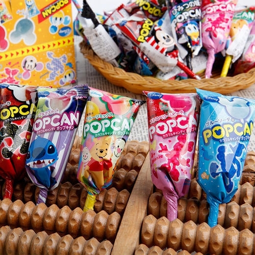 【日本】 格力高 米奇头卡通棒棒糖 五支随机口味 / Lollipops (5xRandom Flavors) -  - 3@ - Sweet Living