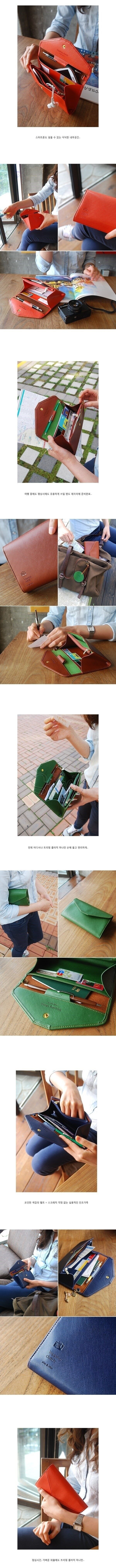 【韩国】 PLEPIC  TRIPPING CLUTCH 大容量旅行钱包 手拿包收纳包护照夹 -  - 3@ - Sweet Living