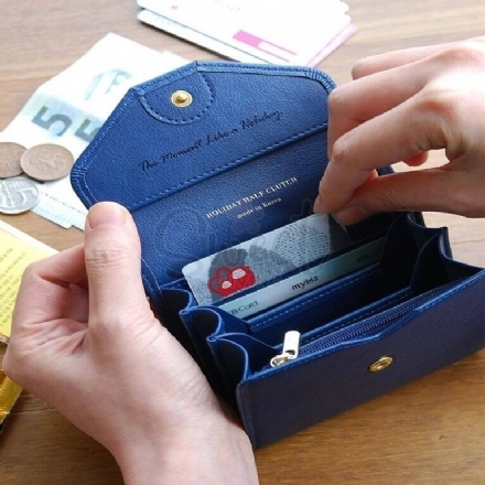 【韩国】 Plepic Holiday Half Clutch 短款多功能卡包钱包 -  - 2    - Sweet Living