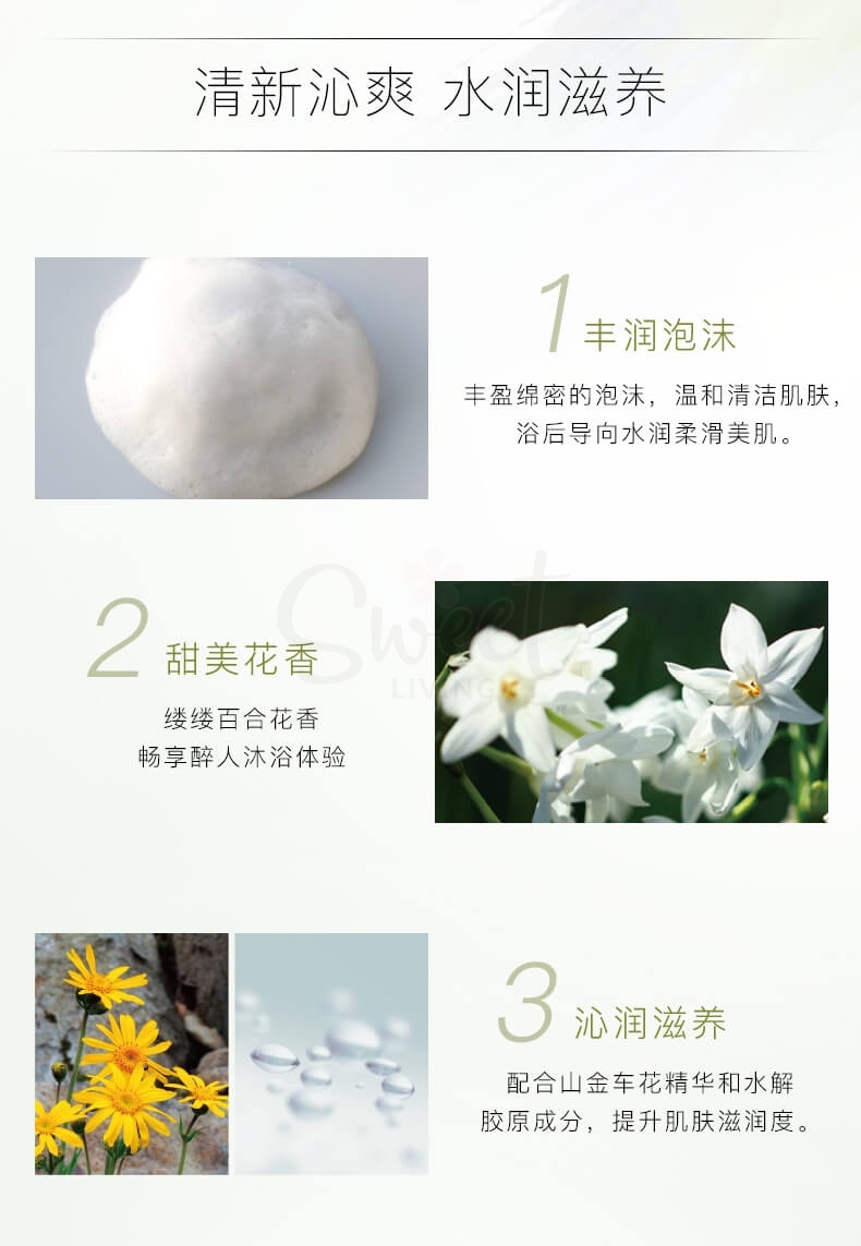 【日本】 宝丽 POLA 沐浴露 花香系列 百合香/玫瑰香/金桂花茉莉兰花香沐浴露 / Body Wash (500ML) -  - 13@ - Sweet Living