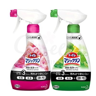 【日本】 KAO 花王 厕所清洁喷雾 马桶清洁剂洁厕液 泡沫喷雾 绿色柑橘薄荷香 /Bathroom Deodorizing Cleaning Spray (380ml) -  - 10@ - Sweet Living