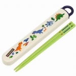 【日本】skater 不锈钢儿童学生外出便携餐具套组 冰雪奇缘/恐龙系列 附赠姓名贴/ Portable Spoon and Fork - 1    - Sweet Living