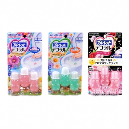 【日本】 Kobayashi 小林制药 马桶开花洁厕凝胶 厕所清洁剂 除臭除菌防污/ Toilet Cleaning Gel -  - 6    - Sweet Living