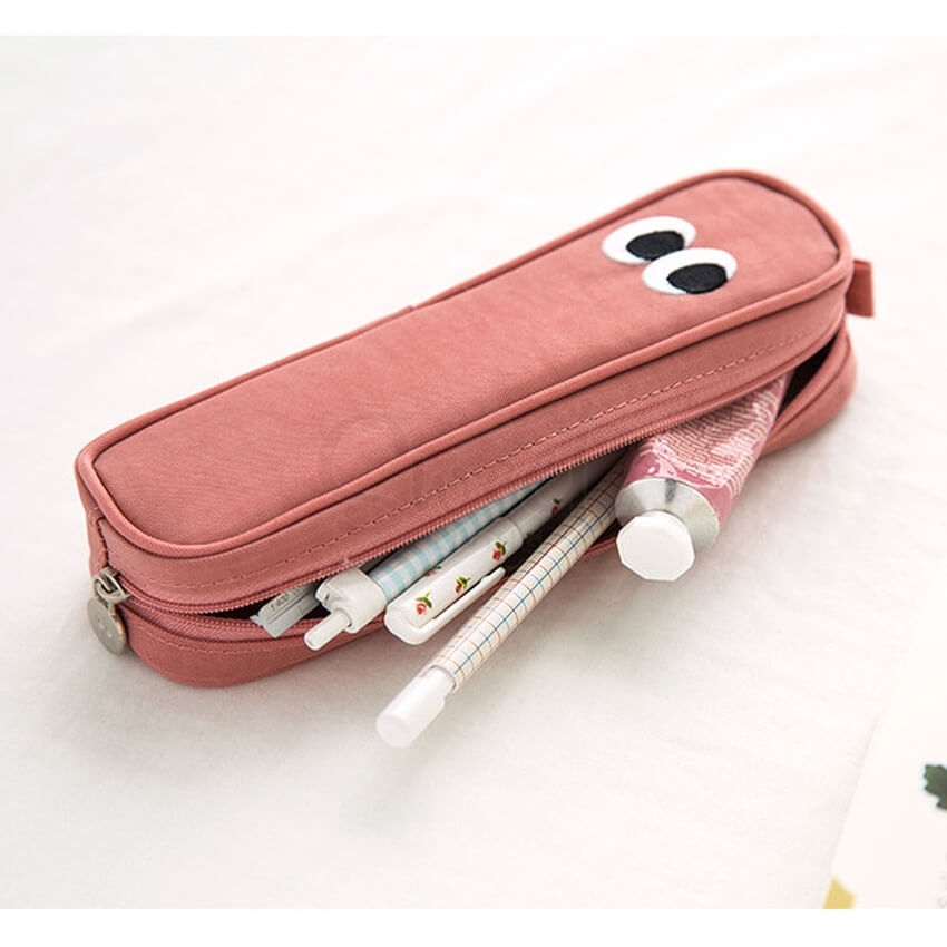 【韩国】 Livework 大眼睛卡通防水笔袋/化妆包 多用途/ Multi purpose pouch -  - 6@ - Sweet Living