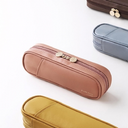 【韩国】Livework  纯色小清新拉链笔袋/收纳包 / Daily Pouch - Sweet Living