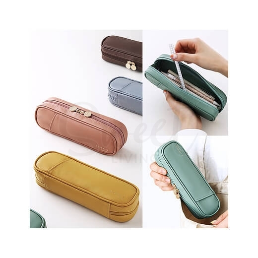 【韩国】Livework  纯色小清新拉链笔袋/收纳包 / Daily Pouch -  - 2@ - Sweet Living