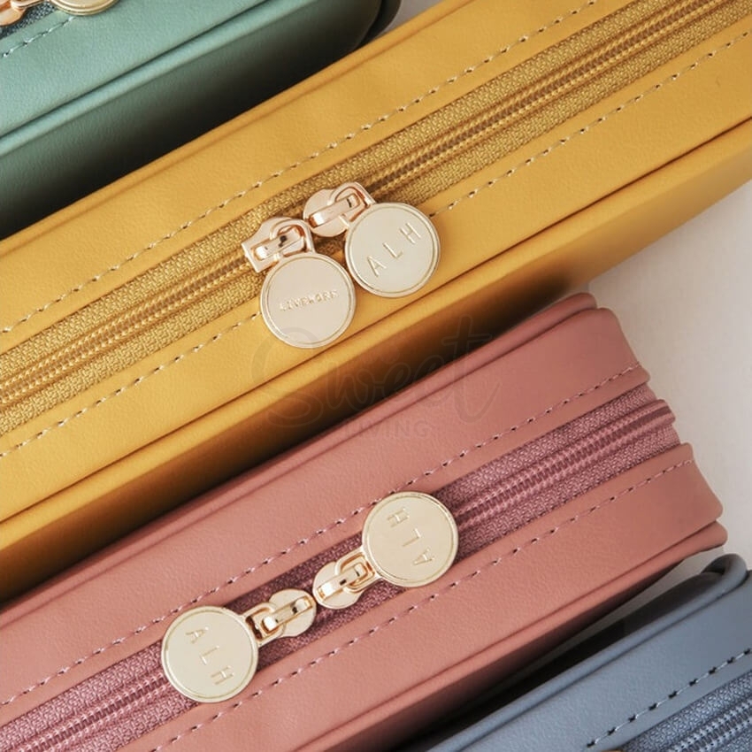 【韩国】Livework  纯色小清新拉链笔袋/收纳包 / Daily Pouch -  - 5@ - Sweet Living