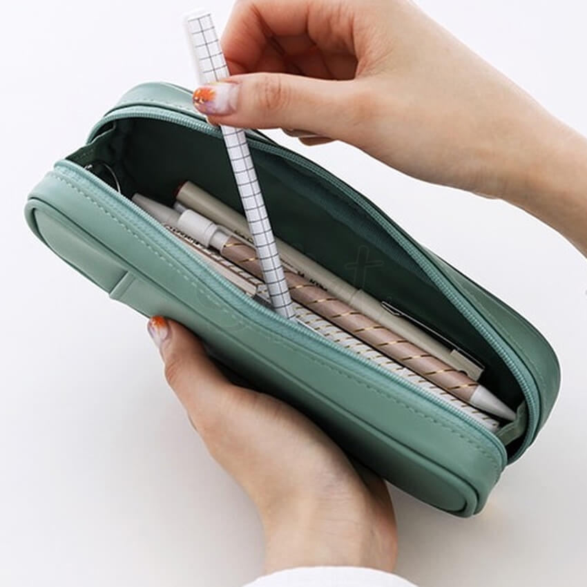 【韩国】Livework  纯色小清新拉链笔袋/收纳包 / Daily Pouch -  - 6@@ - Sweet Living