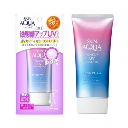 【日本】ROHTO 乐敦 SKIN AQUA 新碧 彩虹防晒 水感美容液精华防晒  70g SPF50+/ Sunblock Cream - Sweet Living