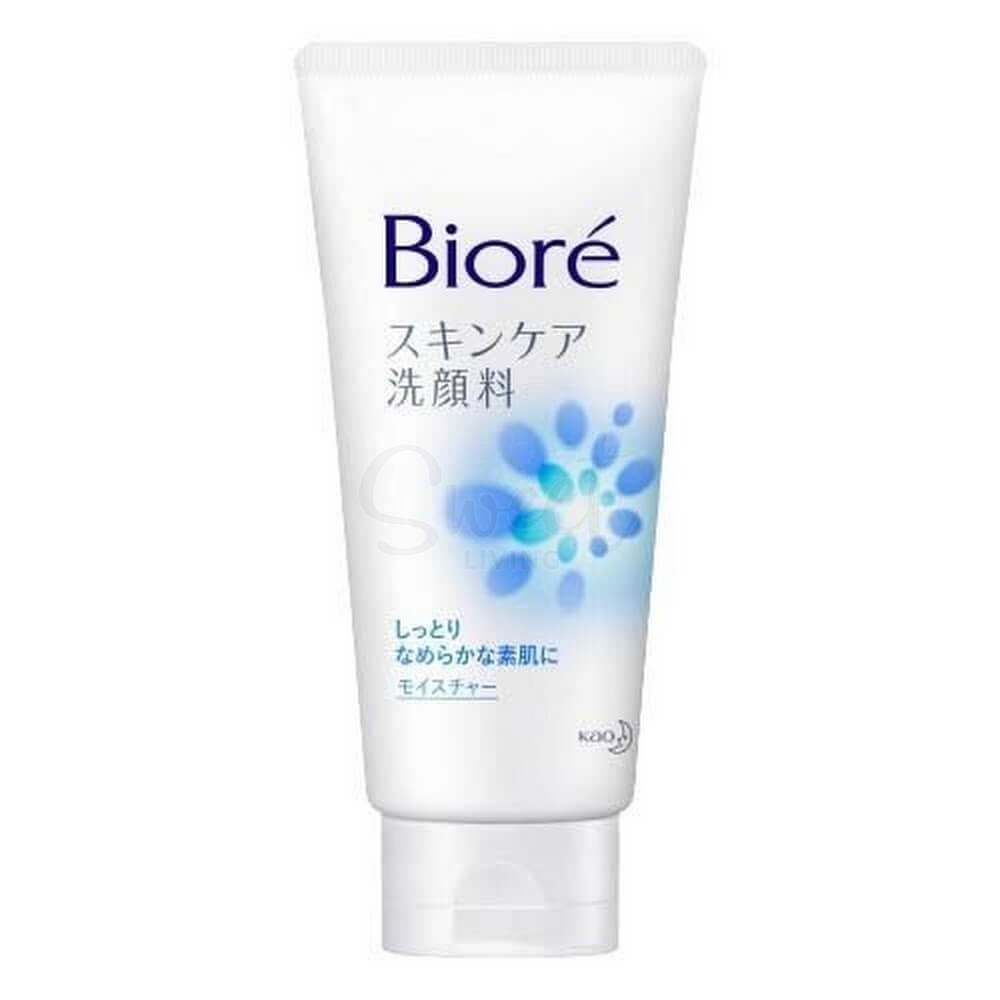 【日本】花王 碧柔 Biore 保湿护肤洁面乳 温和泡沫 /Foaming Cleanser Blue Moisturizing (130g) -  - 1@ - Sweet Living