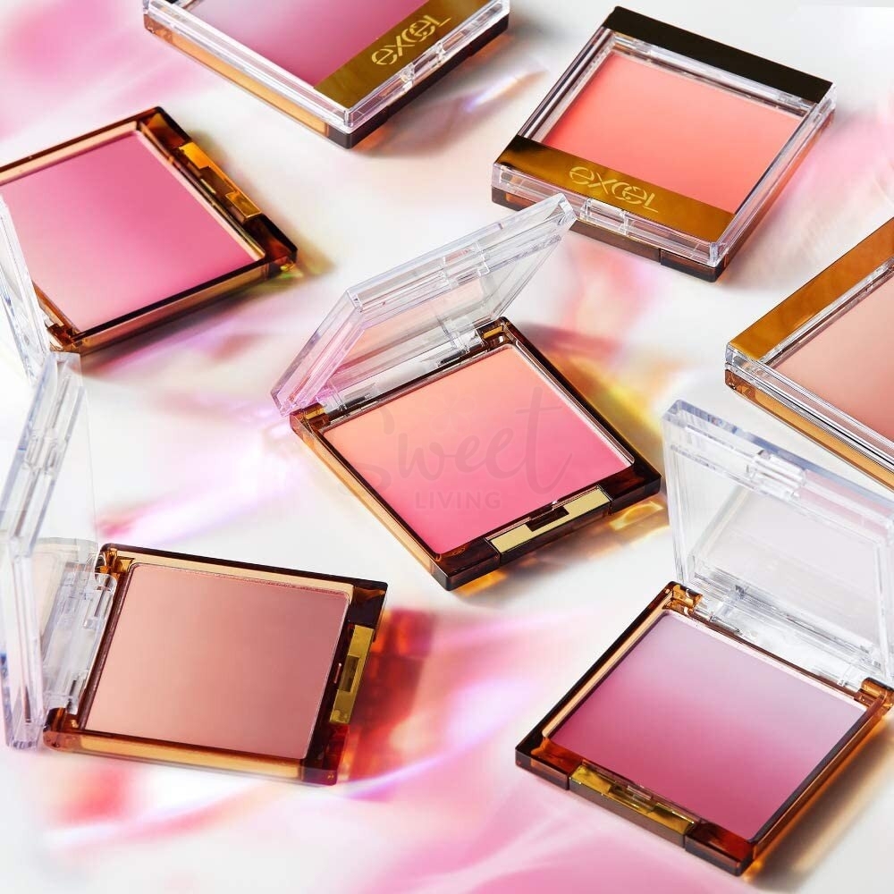 【日本】 Excel 极光焕彩持色渐变胭脂腮红/Blush -  - 1@ - Sweet Living