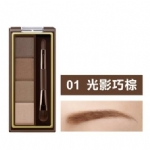 【日本】Excel 四色立体造型眉粉 防水防汗自然持久/Eyebrow Powder 01号自然棕/Natural Brown -  - 5    - Sweet Living