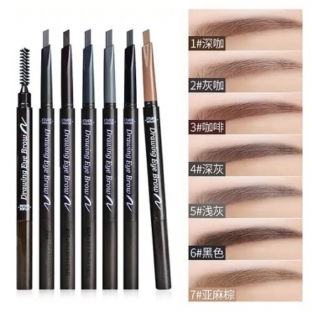 【韩国】Etude House 爱丽小屋 双头眉笔 双头旋转自动眉笔带眉刷 四色选/ Eyebrow Pencil with Brush -  - 7    - Sweet Living