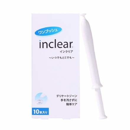 【日本】 Hanamisui Inclear 女性私处护理清洁凝胶 私密护理液 10支/盒/ Feminine Cleansing Gel 1.7g x 10pcs - Sweet Living