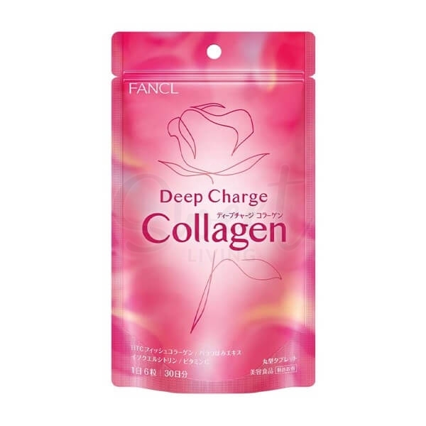 【日本】FANCL 芳珂 新版HTC 胶原蛋白片 美白嫩肤抗老内服补充 180粒 30日装/ Collagen Pill -  - 1@ - Sweet Living