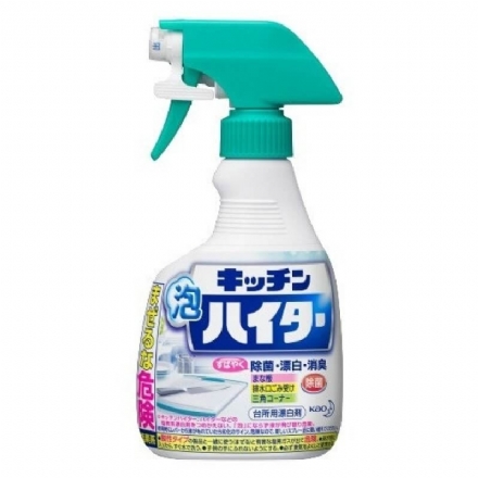 【日本】 花王 KAO 厨具灶台水槽除菌漂白剂 清洁剂 去污去油杀菌 / Antibacterial Foam Bleach For Kitchen (400ml) - Sweet Living