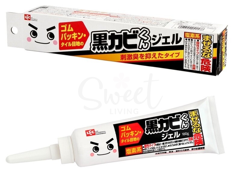 【日本】LEC 丽固除霉啫喱 除霉凝胶 去霉神器 除菌清洁剂 卫生间墙体去斑霉点 100g/ Anti-mould Gel -  - 16@ - Sweet Living