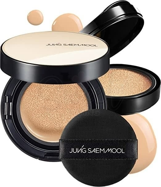 【韩国】 JUNG SAEM MOOL 郑瑄茉 Essential Skin Nuder 保湿水光气垫 附送替换芯/Essential Skin Nuder Cushion Foundation -  - 1@ - Sweet Living