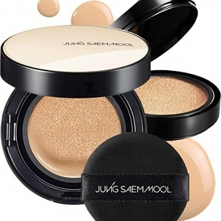 【韩国】 JUNG SAEM MOOL 郑瑄茉 Essential Skin Nuder 保湿水光气垫 附送替换芯/Essential Skin Nuder Cushion Foundation - Sweet Living