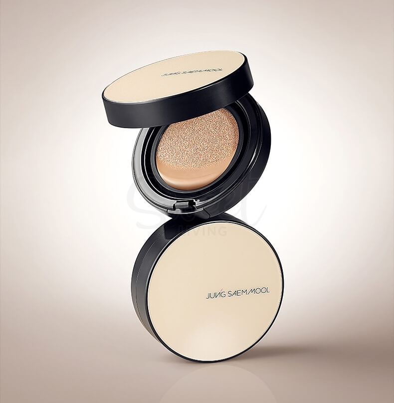 【韩国】 JUNG SAEM MOOL 郑瑄茉 Essential Skin Nuder 保湿水光气垫 附送替换芯/Essential Skin Nuder Cushion Foundation -  - 7@ - Sweet Living