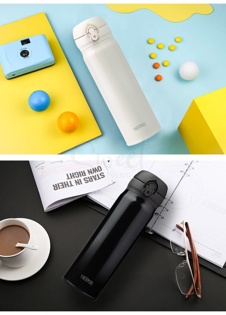 【日本】THERMOS 膳魔师 保温杯 轻巧便携 真空304不锈钢  JNL-504 500ml/ Insulated Bottle -  - 8@ - Sweet Living