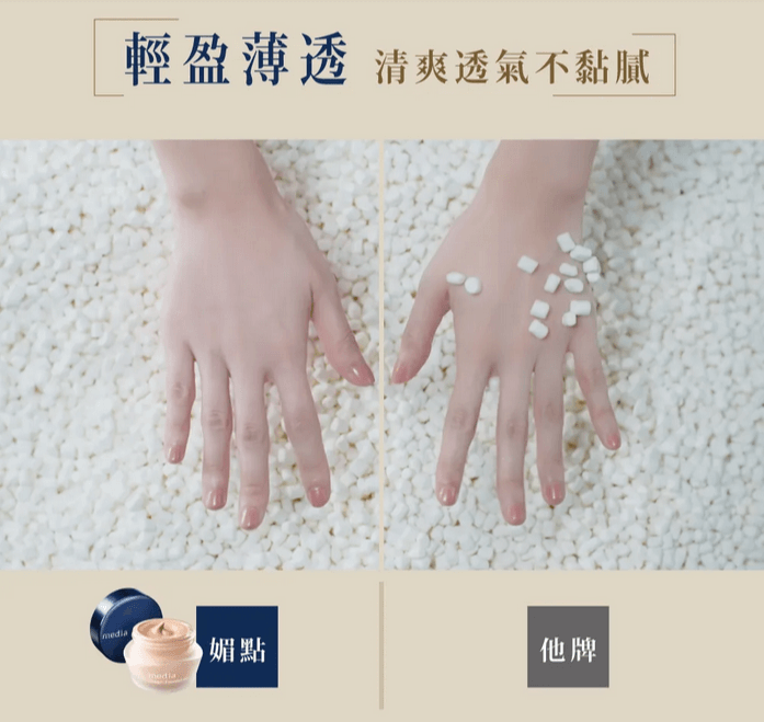 【日本】嘉娜宝 Kanebo Media 媚点 高保湿亮白遮瑕粉底霜 SPF17 PA++ / Cremer Foundation (25g) -  - 17@ - Sweet Living