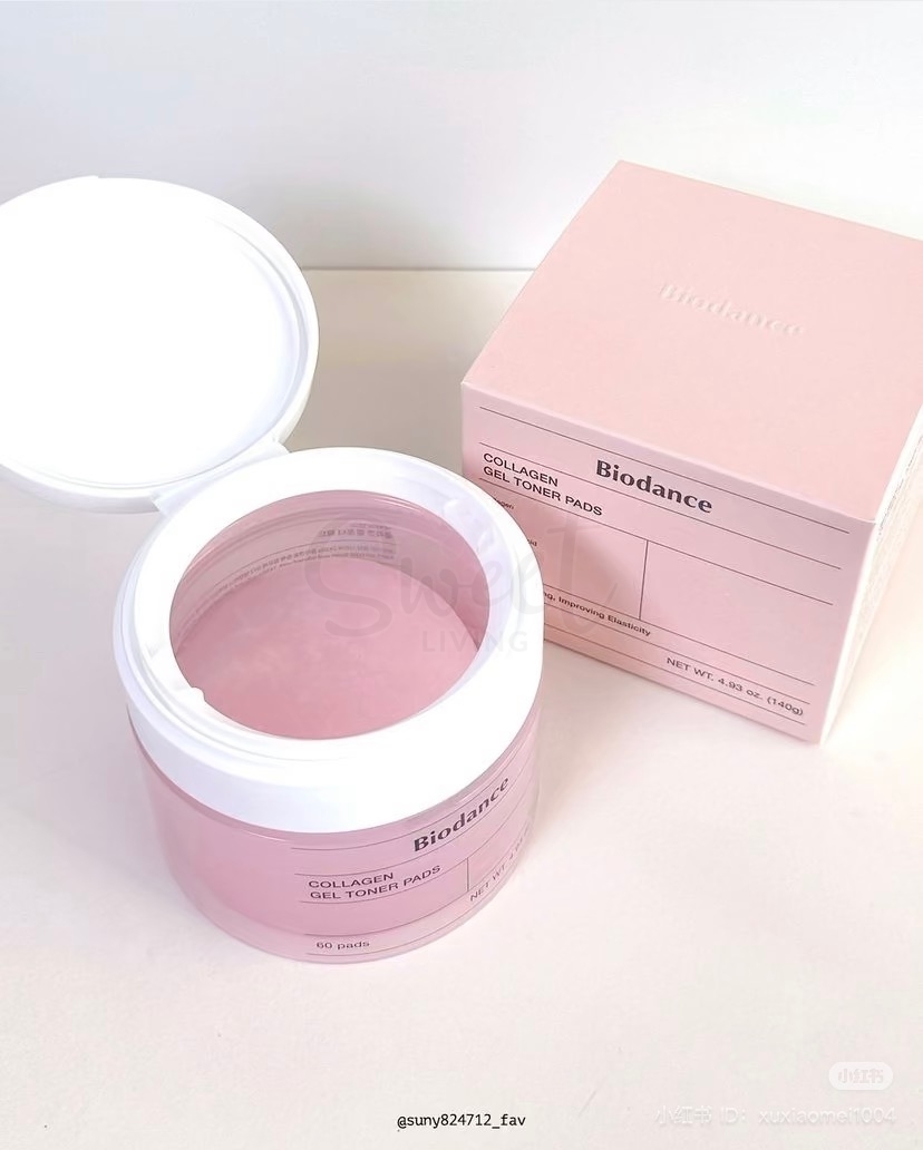 【韩国】 Biodance 果冻凝胶保湿棉片 化妆水棉片 60片/ Gel Toner Pad -  - 7@ - Sweet Living