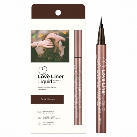 【日本】 MSH  Loveliner 随心所欲眼线笔 持久顺滑极细 眼线液笔 深棕色/ Eyeliner Liquid -  - 1    - Sweet Living