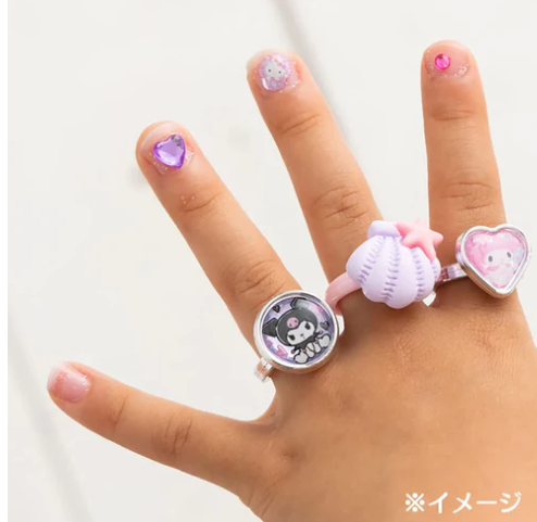 【日本】三丽鸥 Sanrio 可爱卡通儿童指甲油 美乐蒂 美甲贴纸套组/ Kids Nail Set -  - 4@ - Sweet Living