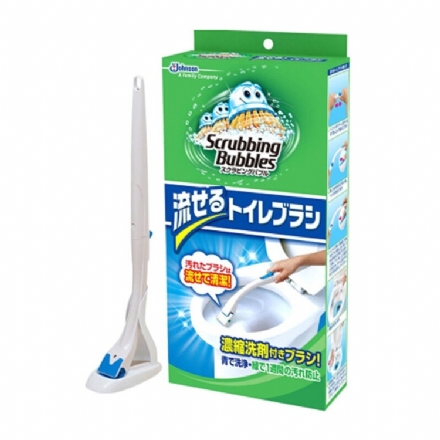 【日本】 Johnson  庄臣一次性马桶刷（一刷杆一支架四刷头）/ Toilet Brush Set -  - 5    - Sweet Living